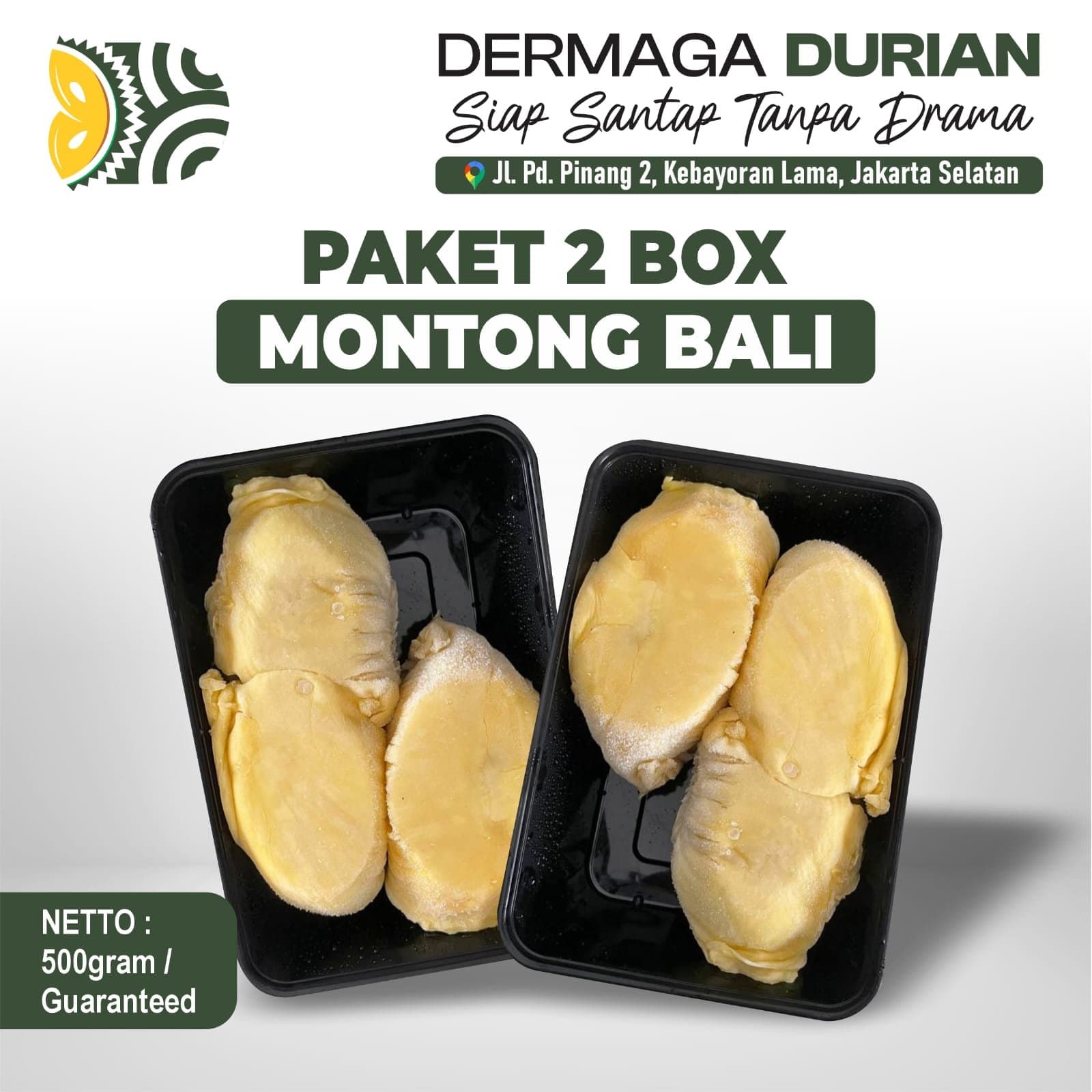 Durian Montong Bali Grade A+