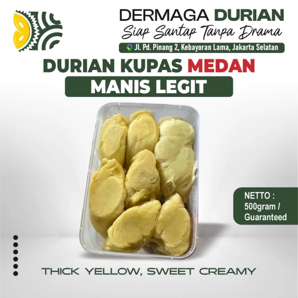 Durian Kupas Medan