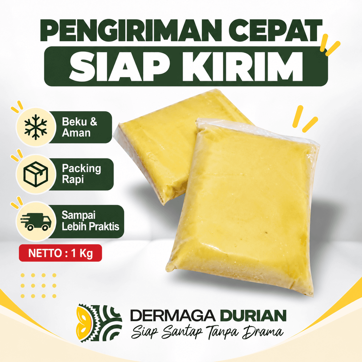 Daging Durian Montong Palu Original