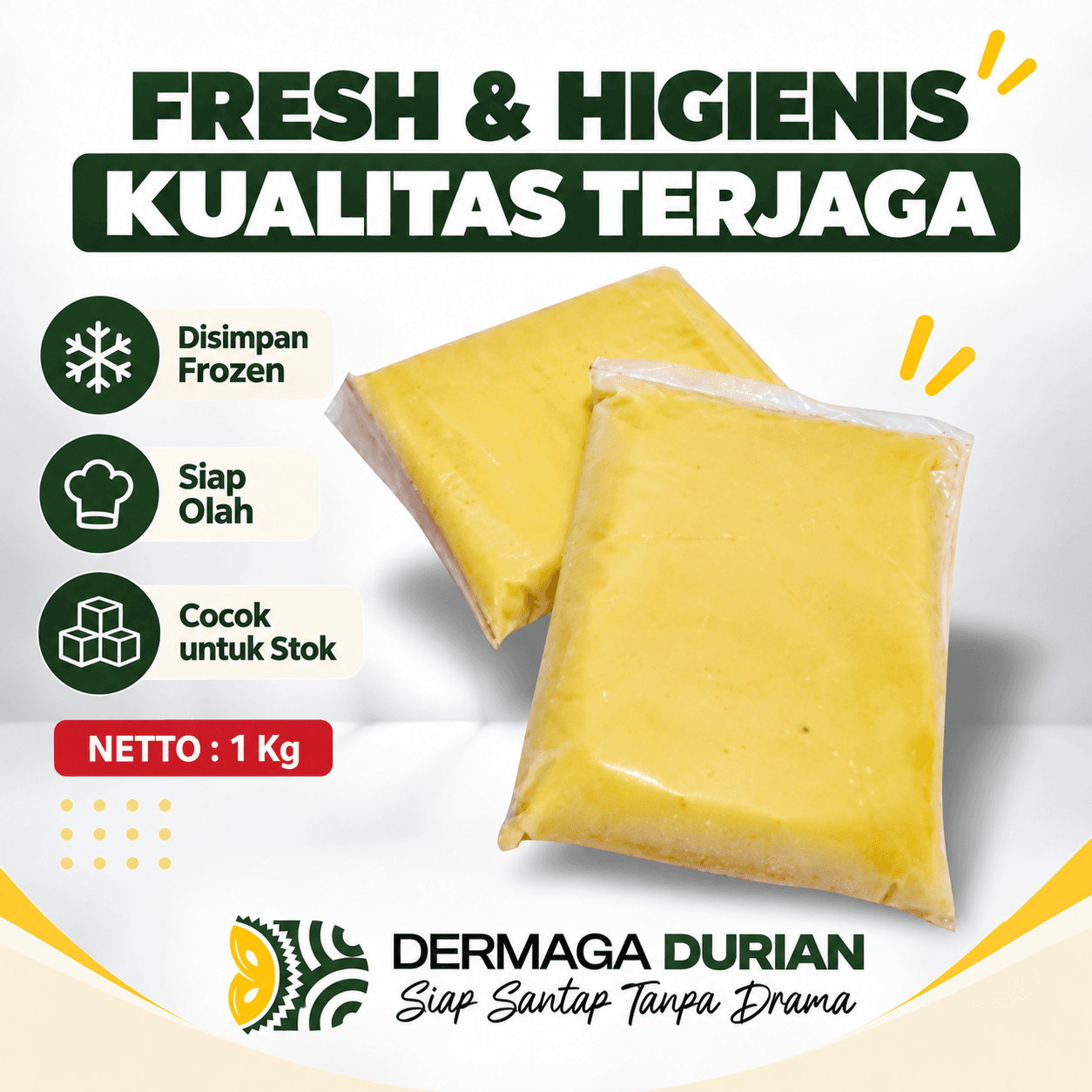 Daging Durian Montong Palu Original