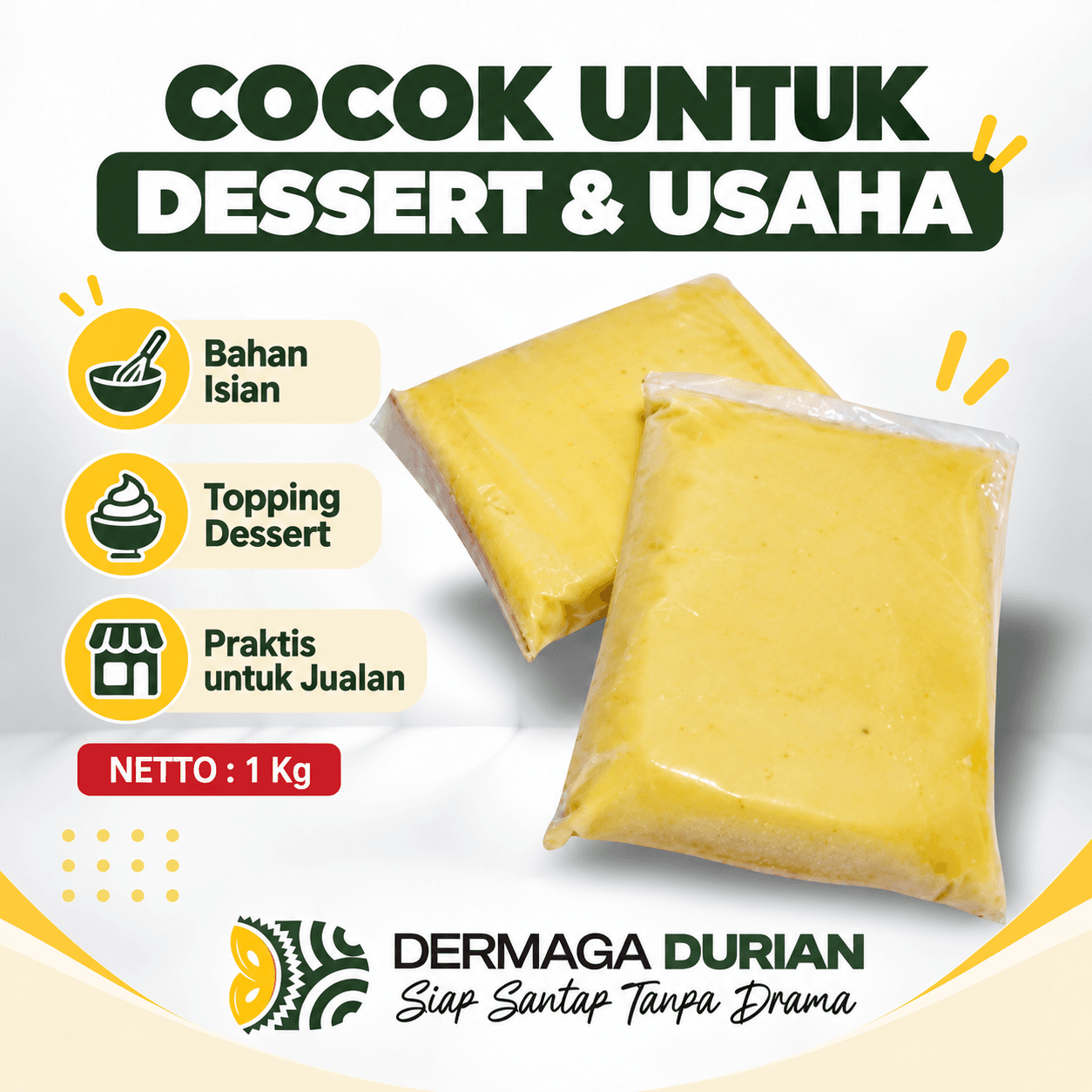 Daging Durian Montong Palu Original