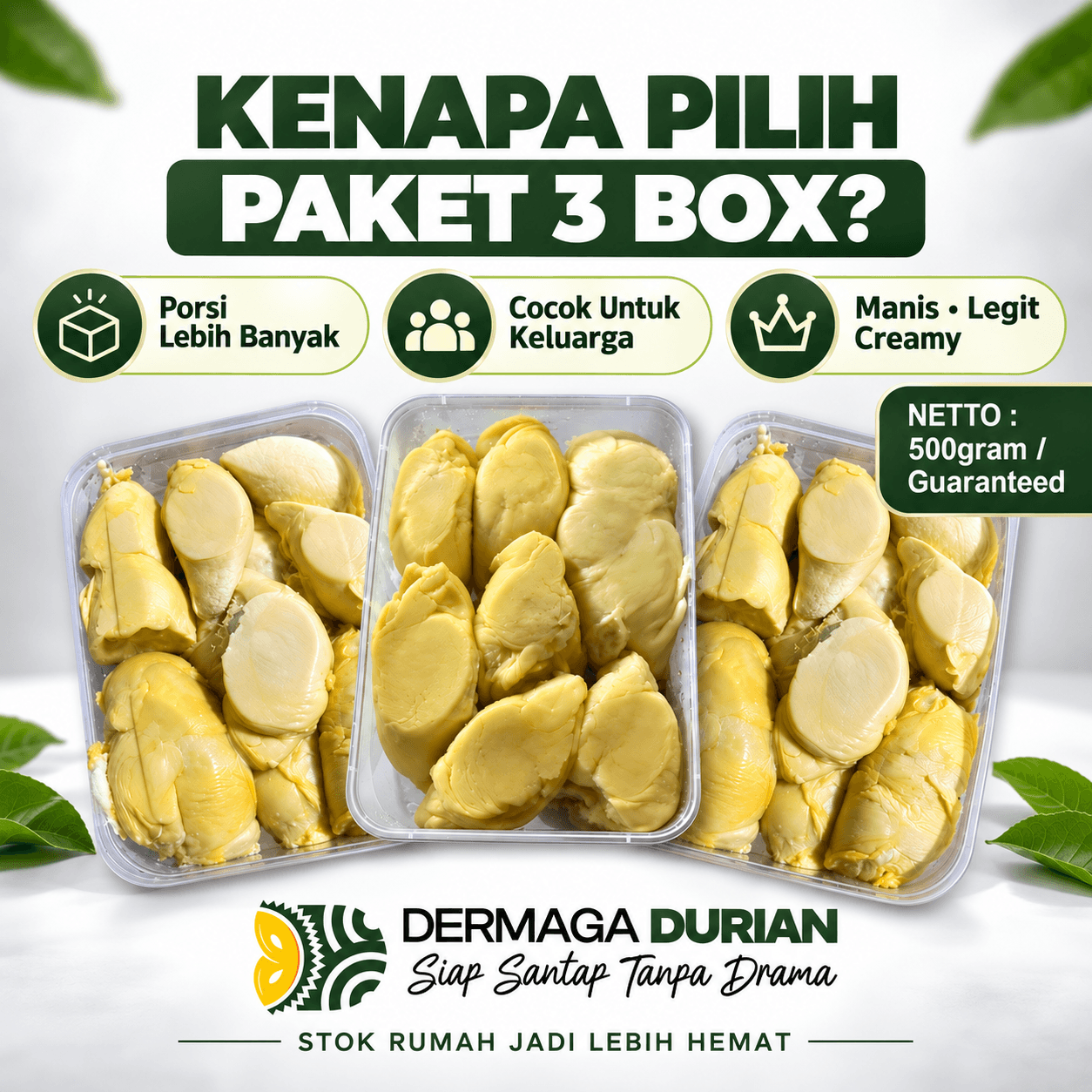 Paket DurPas Premium 3 / 6 box